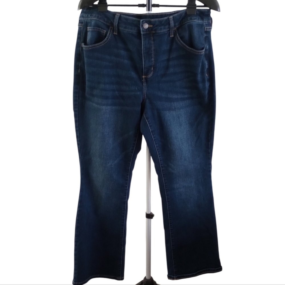 Sonoma Women's Deep Indigo Bootcut Jeans 18W Great Condition